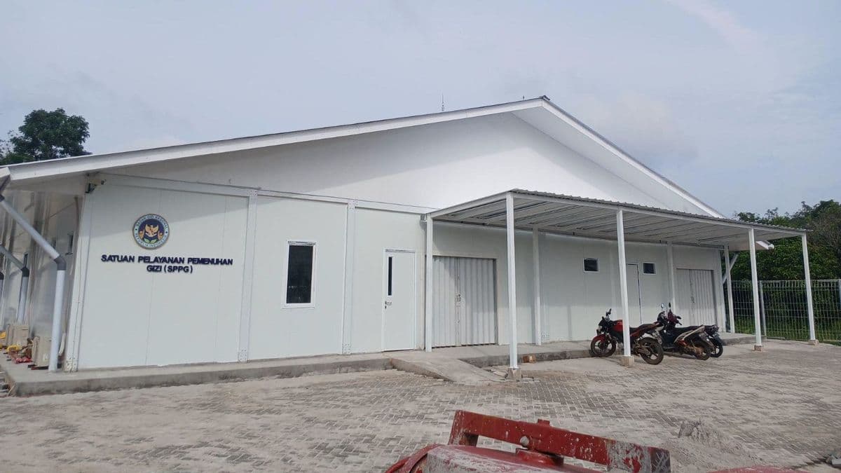 Siap Beroperasi, Tiga Dapur MBG di Bangka Belitung Dirancang Tahan Gempa