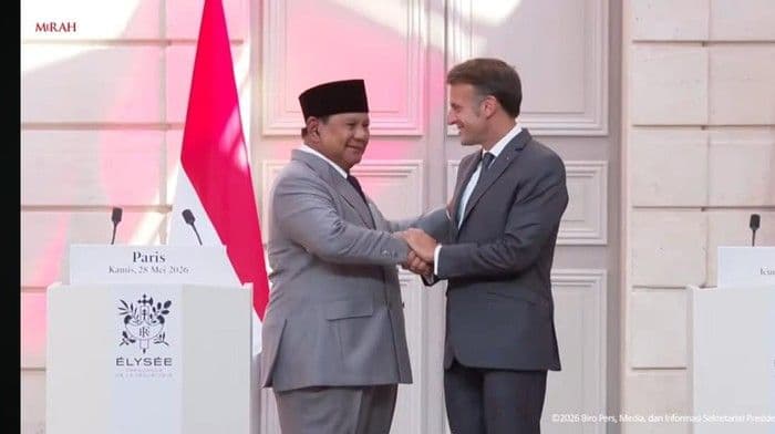 Di Hadapan Macron, Prabowo Instruksikan Sekolah di Indonesia Ajarkan Bahasa Prancis